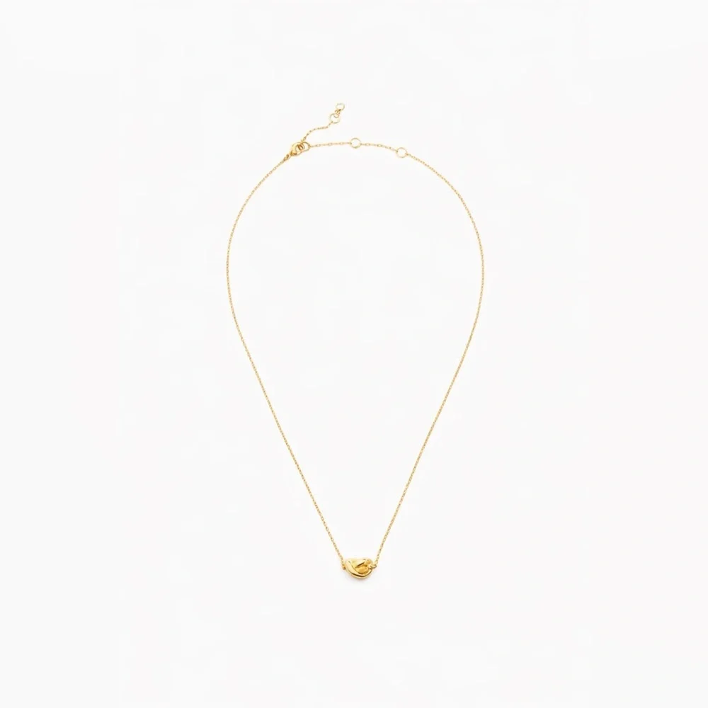 Kate Spade Gold Sailor’s Knot Pendant Necklace